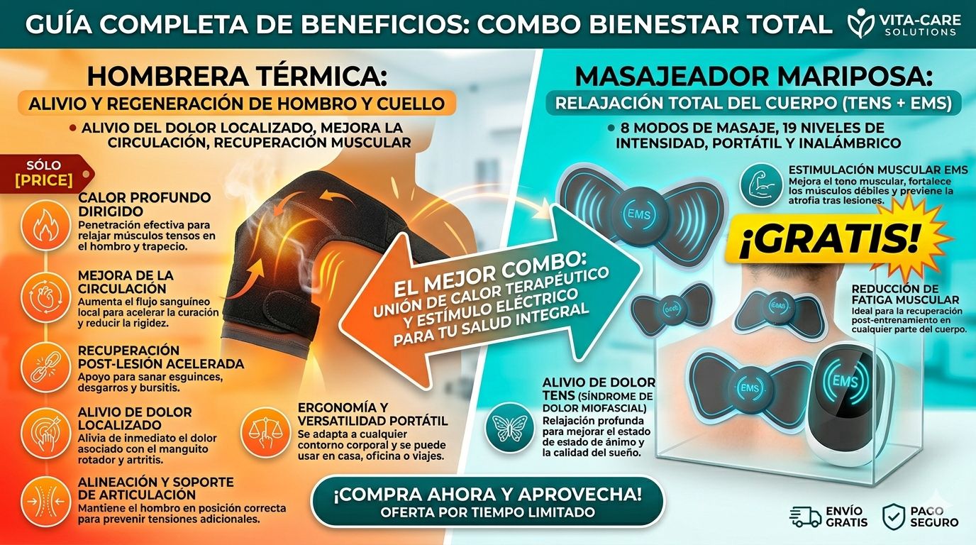 SHOULDER TERMICO Y MASAJEADOR